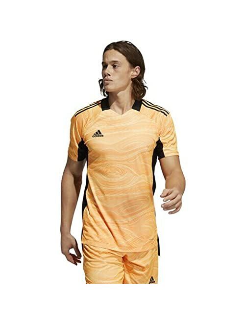 adidas Condivo 21 Acid Orange Short Sleeve Goalkeeper Jersey