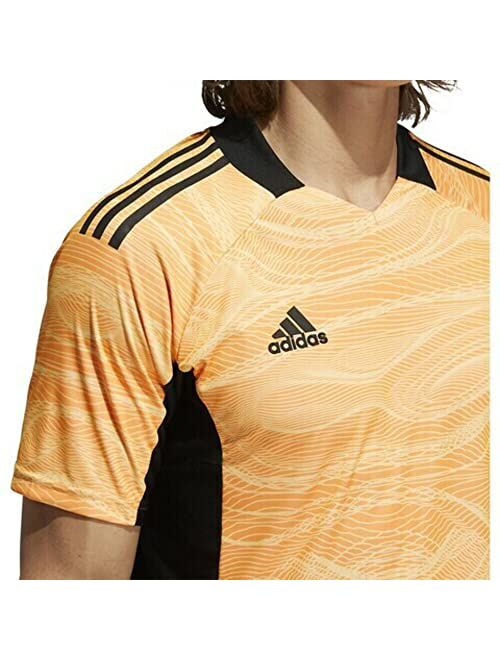 adidas Condivo 21 Acid Orange Short Sleeve Goalkeeper Jersey