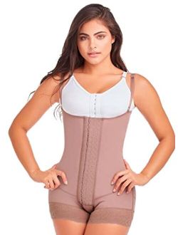 Fajas Disenos D'Prada DELIÉ by Fajas DPrada 09066 Fajas Colombianas Postpartum Girdle Full Body Shaper for Women