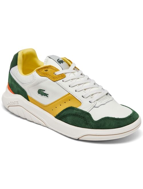 Lacoste Women's Game Advance Luxe Leather and Suede Casual Sneakers from Finish Line