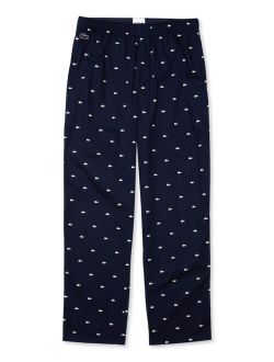 Men's Crocodile Print Cotton Pajama Pants