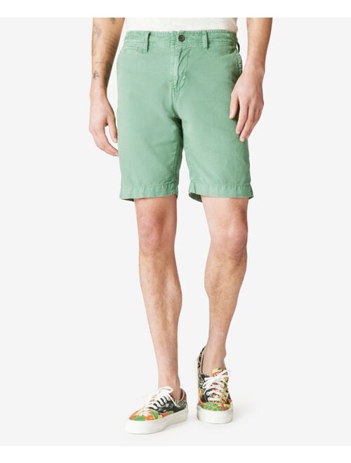 Lucky Brand Men's Laguna Linen Flat Front Shorts