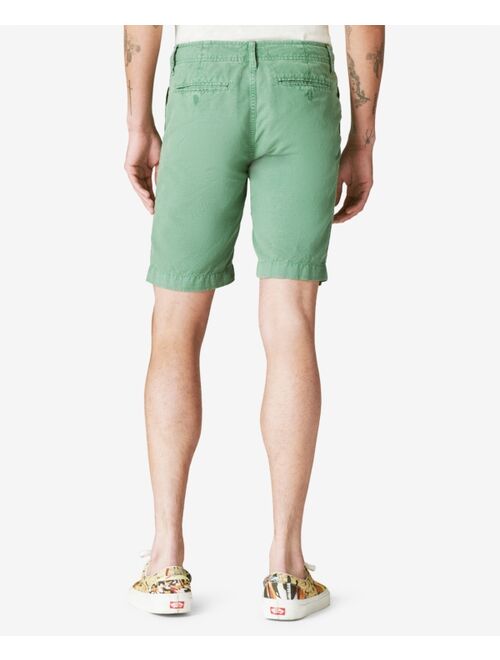 Lucky Brand Men's Laguna Linen Flat Front Shorts