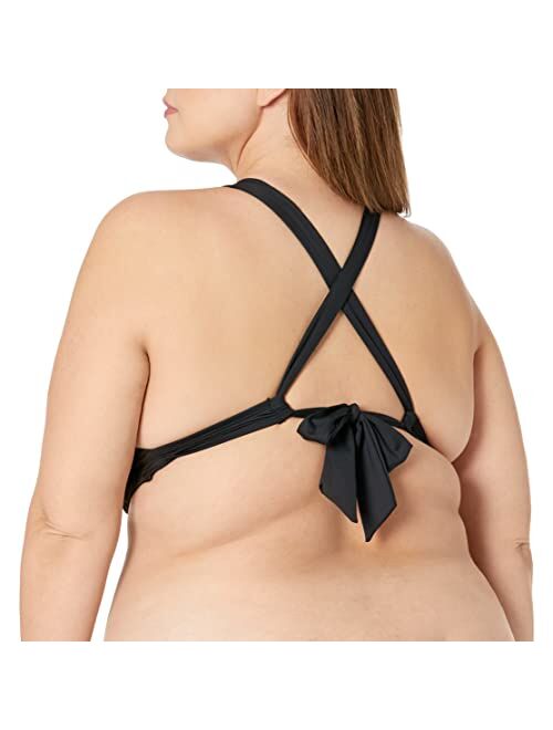 La Blanca High Neck Midkini Bikini Swimsuit Top
