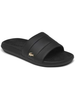 Women's Croco Slide Sandals from Finish Line
