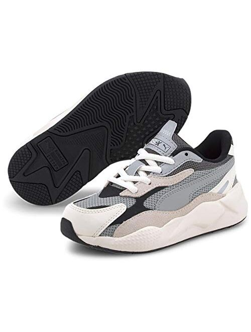 PUMA Kids Boys Rs-X3 Puzzle Limestone Sneakers Shoes