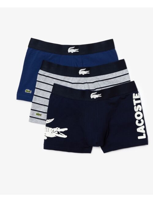 Lacoste Men's Casual Trunk, Pack of 3
