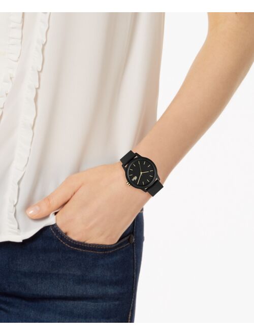 Lacoste Women's 12.12 Black Rubber Strap Watch 36mm