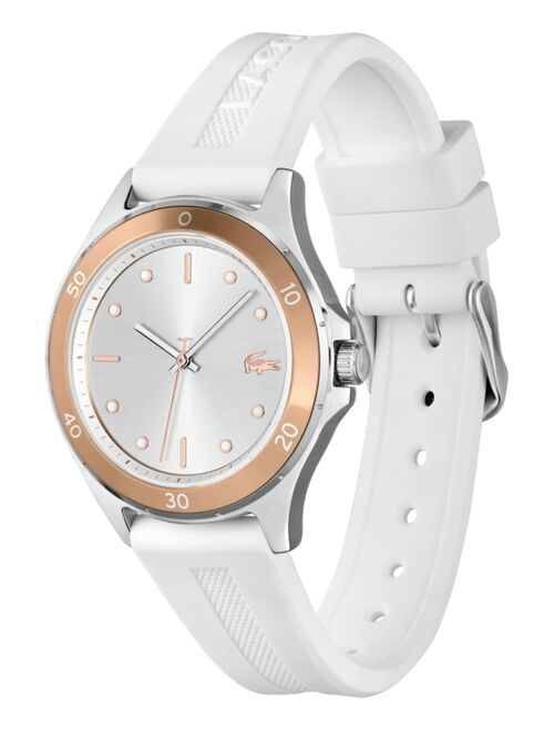 Lacoste Women's Swing White Silicone Strap Watch 38mm