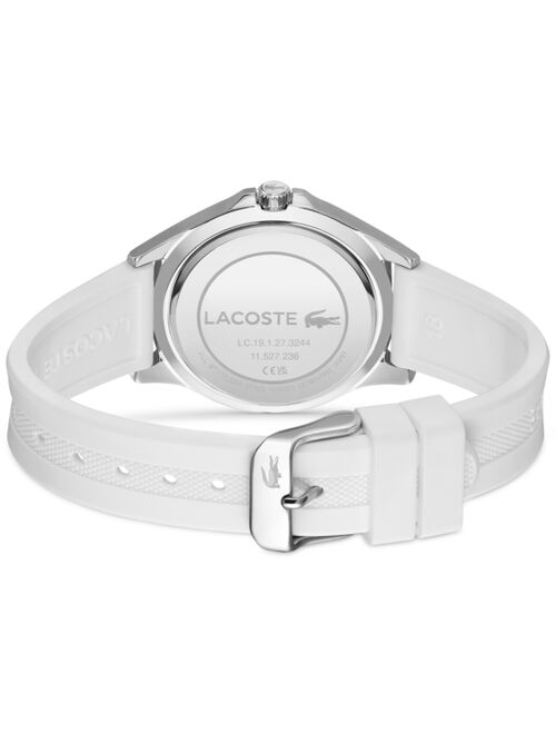 Lacoste Women's Swing White Silicone Strap Watch 38mm