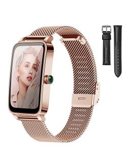 Smart Watches for Women Men, BOCLOUD Smart Watch with 12 Sport Modes, iPhone Android Smart Watch with Blood Oxygen/Heart Rate/Sleep Monitor, IP68 Waterproof Fitness Watch