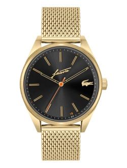 Men's Heritage Gold-Tone Mesh Bracelet Watch 42mm