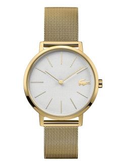 Women's Moon Gold-Tone Stainless Steel Mesh Bracelet Watch 35mm