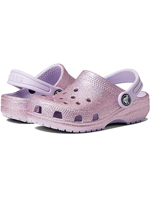 Crocs Kids Classic Glitter Clog (Toddler)