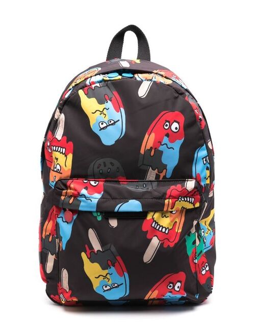 Stella McCartney Kids lolly print backpack
