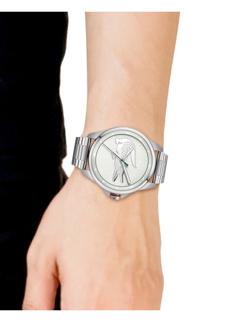 Lacoste Men's Limited Edition Croc Stainless Steel Bracelet Watch 43mm