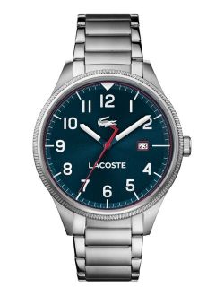 Men's Continental Stainless Steel Bracelet Watch 43mm