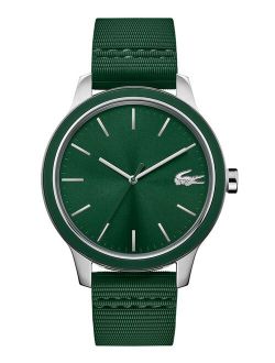 12.12 Green Silicone Strap Watch 44mm