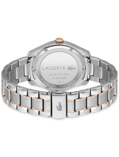 Lacoste Men's Musketeer Two-Tone Stainless Steel Bracelet Watch 43mm