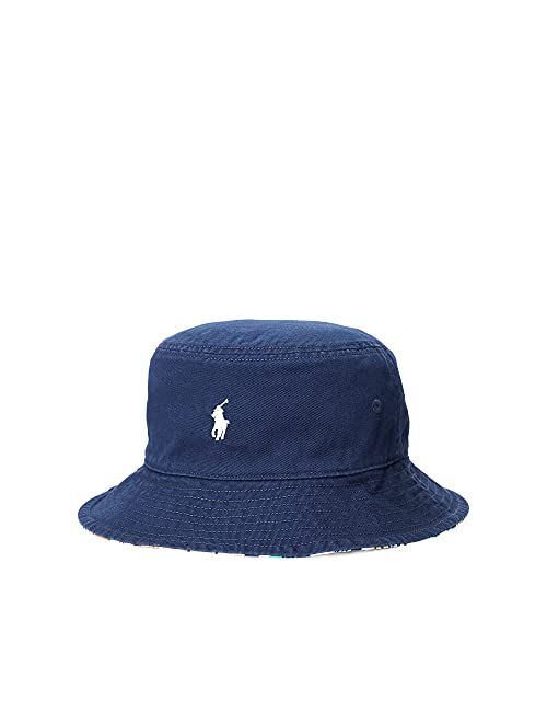 Polo Ralph Lauren Big Boys Reversible Cotton Oxford Bucket Hat