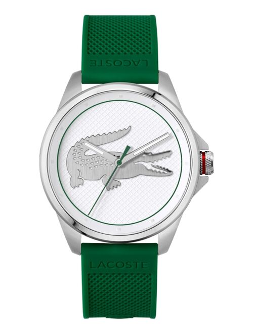 Lacoste Men's Limited Edition Croc Green Silicone Strap Watch 43mm
