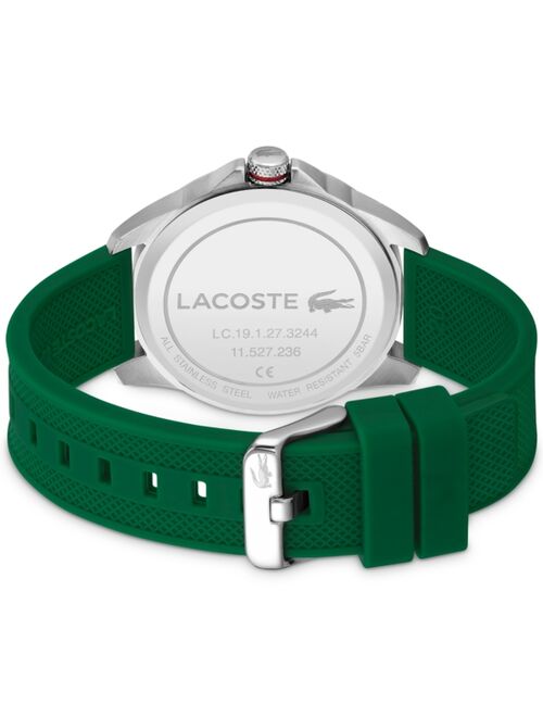 Lacoste Men's Limited Edition Croc Green Silicone Strap Watch 43mm