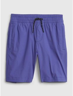 Kids Hybrid Pull-On Shorts