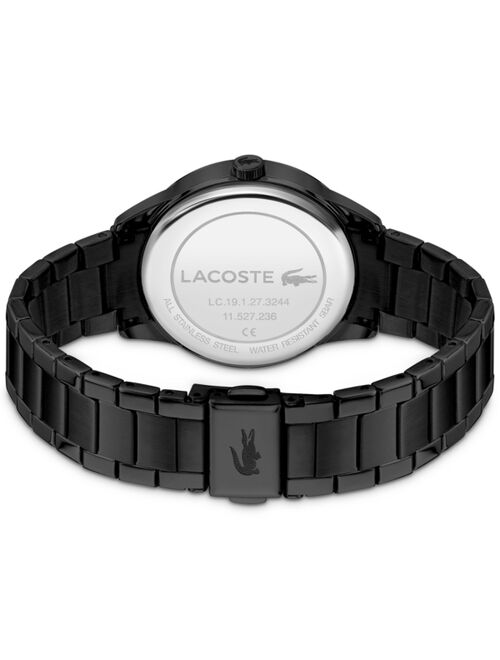 Lacoste Women's Ladycroc Black-Tone Stainless Steel Bracelet Watch 36mm