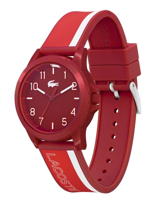 Lacoste Kid's Rider Red Silicone Strap Watch 36mm