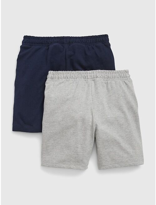 GapFit Kids Pull-On Sweat Shorts (2-Pack)