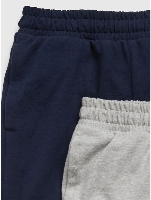 GapFit Kids Pull-On Sweat Shorts (2-Pack)