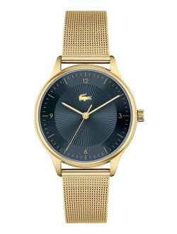 Club Gold-Tone Mesh Bracelet Watch 34mm