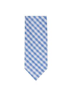Boys' Prep Gingham Checkered Pattern Neck Tie