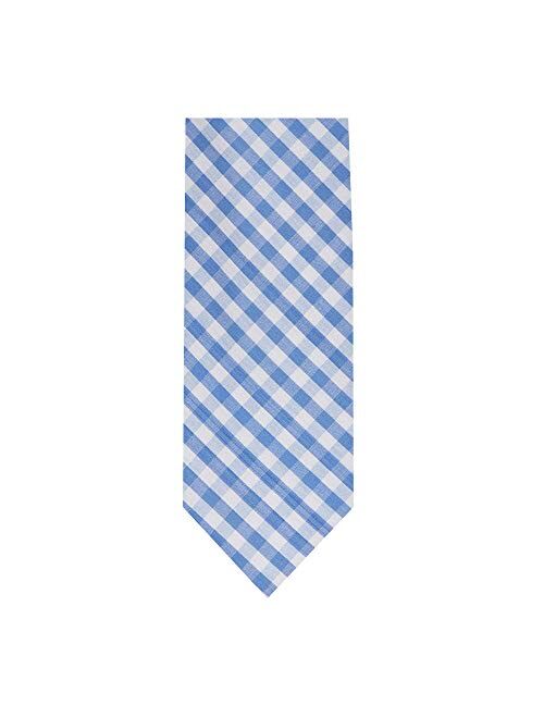 Jacob Alexander Boys' Prep Gingham Checkered Pattern Neck Tie