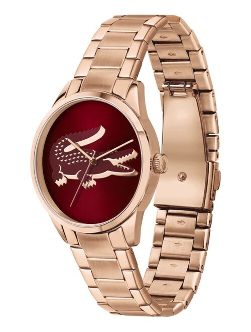Lacoste Women's Ladycroc Rose Gold-Tone Bracelet Watch 36mm
