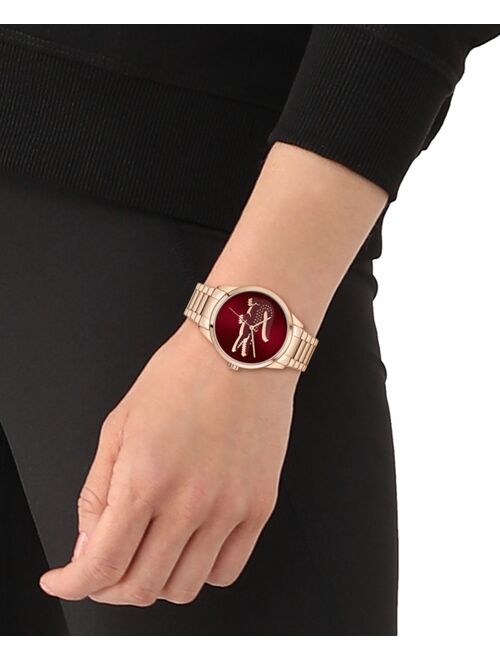 Lacoste Women's Ladycroc Rose Gold-Tone Bracelet Watch 36mm