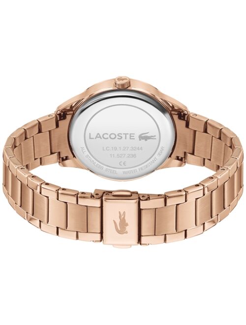 Lacoste Women's Ladycroc Carnation Gold-Tone Bracelet Watch 36mm