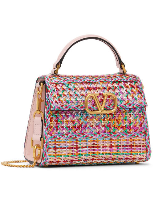 Valentino Garavani Pink Small VSling Top Handle Bag
