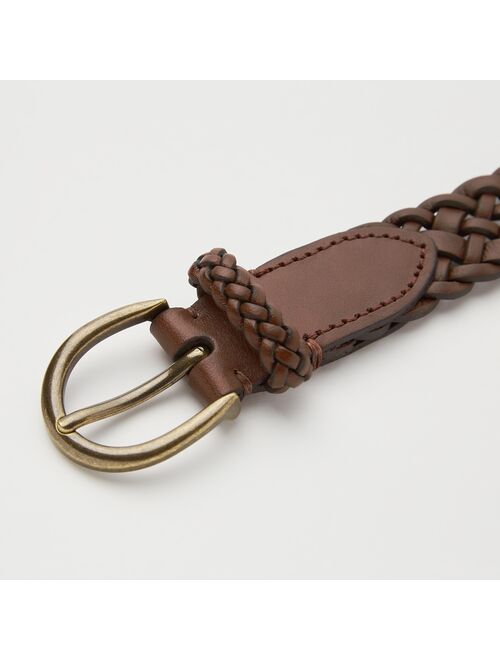 UNIQLO Mesh Genuine Leather Belt