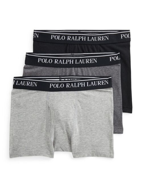 Polo Ralph Lauren Big Boys 3-Pack Boxer Briefs