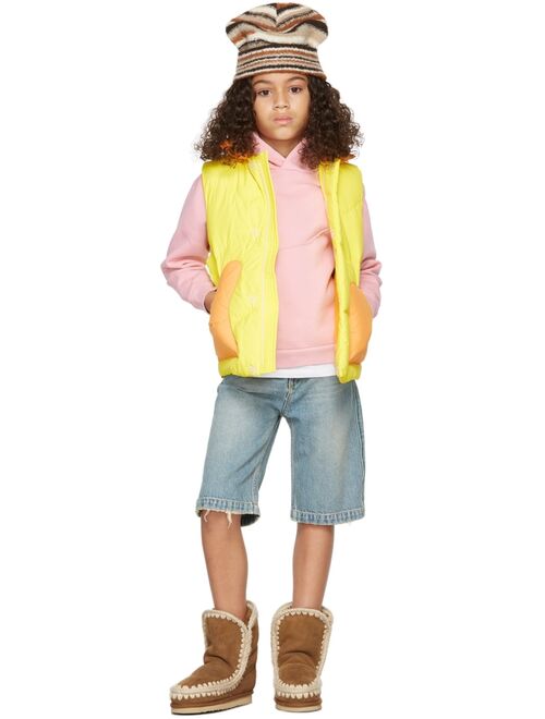 ERL Kids Blue Denim Shorts