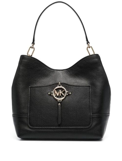 Michael Michael Kors Amy large pebbled leather shoulder bag