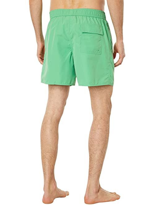 Lacoste Graphic Signature On Side Leg Swimming Trunks