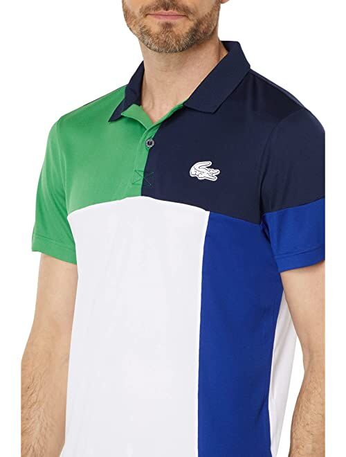 Lacoste Short Sleeve Colorblock Ultra Dry Polo