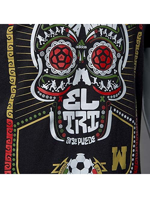 adidas Mens Mexico Soccer Copa Card T-Shirt