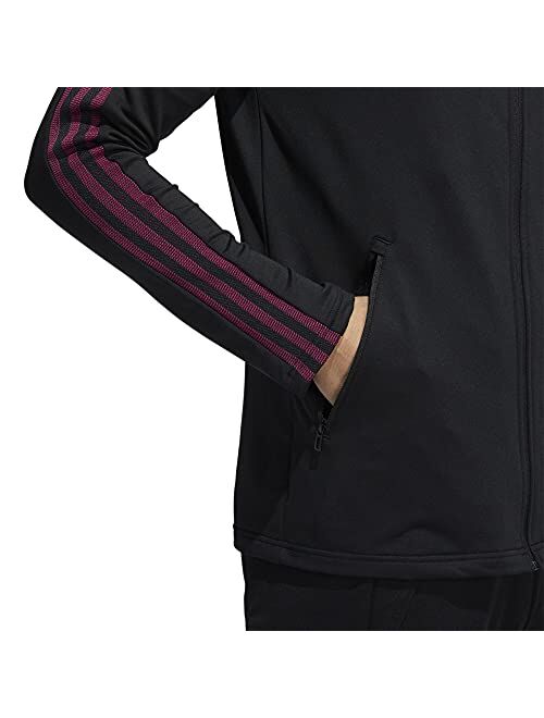 adidas 2020-21 Mexico Anthem Jacket - Black-Pink