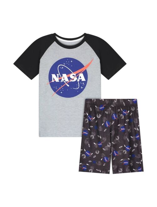 Sleep On It Big Boys T-shirt and Shorts Pajama Set, 2 Piece