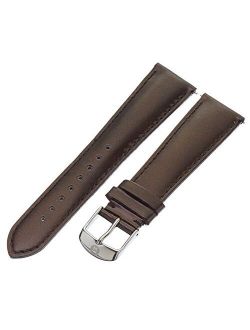 MS20AB050206 20mm Patent Leather Brown Watch Strap
