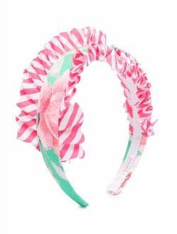 Monnalisa ruffle-trim headband