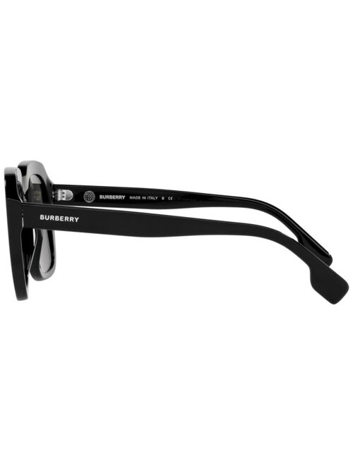 Burberry Men's Sunglasses, BE4350 55